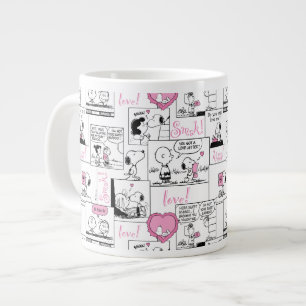 Grande Tasse cacahuètes Valentine Heart Love Motif
