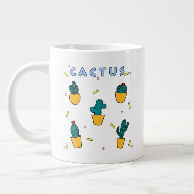 Grande Tasse Cactus (Gauche)