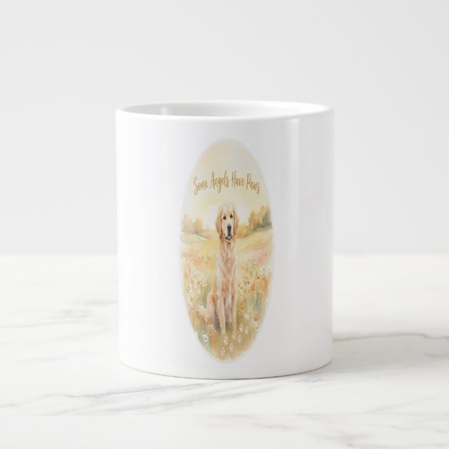 Grande Tasse Cadeau commémoratif de perte d'animal de compagnie (Devant)