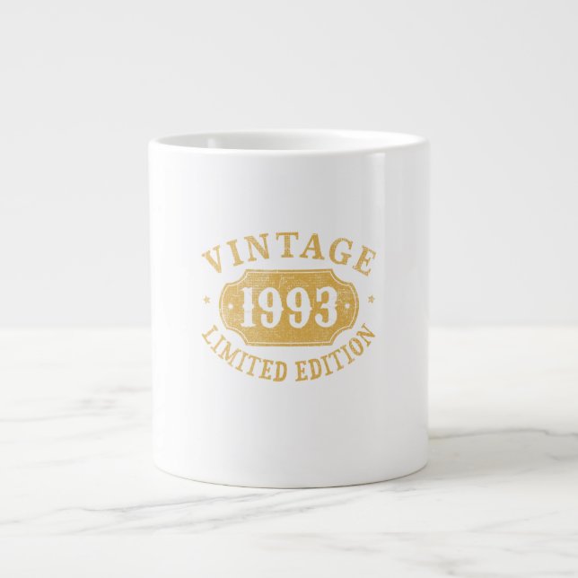 Grande Tasse Cadeau d'anniversaire Best Limited pour les années (Devant)