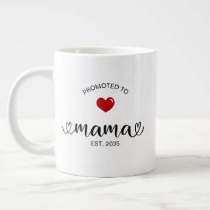 Grande Tasse Cadeau de maman nouvellement établie