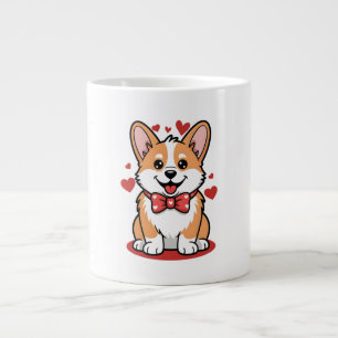 Grande Tasse Cadeau Maman Chien Mignon – Illustration Adorable