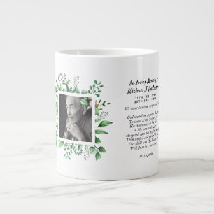 Grande Tasse Cadeau Mens Memorial Bereavement Photo Love Memory