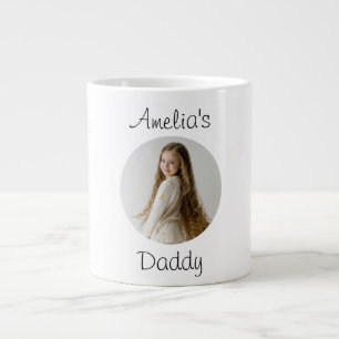 Grande Tasse Cadeau papa personnalisé - Visage enfant personnal