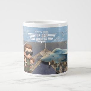 Grande Tasse Cadeau personnalisé de meilleur papa pour père/Pap