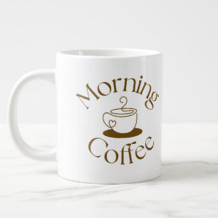 Grande Tasse Cadeau pour collègue amateur de café du matin