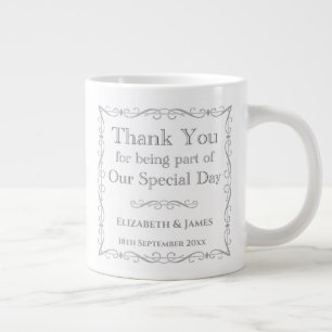 Grande Tasse Cadeau pour les clients Mariages