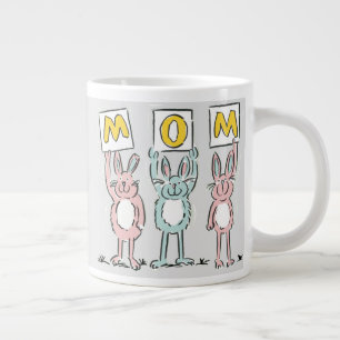 Grande Tasse Cadeau pour maman Fun Rabbits Design