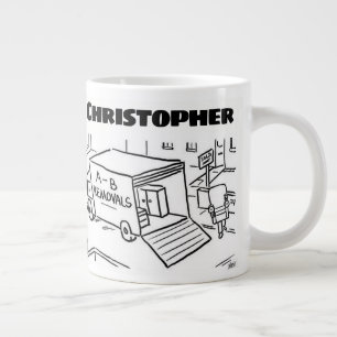 Grande Tasse Cadeau pour un homme avec nom