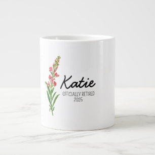 Grande Tasse Cadeaux de retraite personnalisés pour femmes, ret