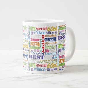 Grande Tasse Cadeaux Uniques Et Spéciaux De Fête Du 60E Anniver