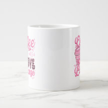 Café est ma langue d'amour cadeau de Saint Valenti