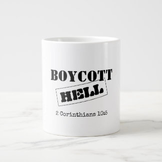 GRANDE TASSE CAFÉ JUMBO BEAUCOUP : BOYCOTT HELL