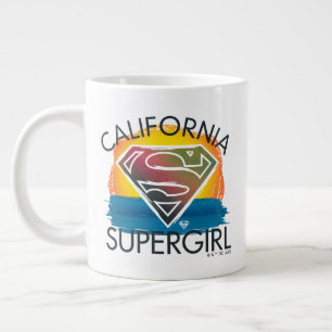 Grande Tasse California Supergirl Sunset Graphic