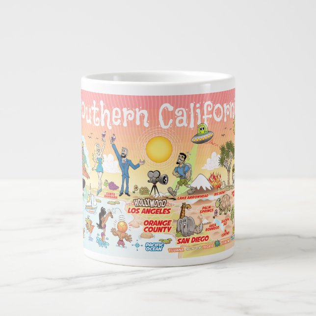 Grande Tasse Californie du Sud (Devant)