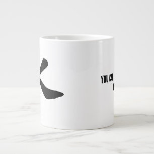 Grande Tasse Calligraphie-Eau chinoise classique-#001-