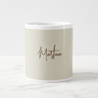 Calligraphie minimaliste moderne