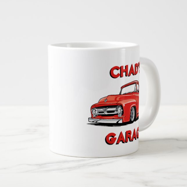Grande Tasse Camion classique du Garage au Tchad (Devant droit)