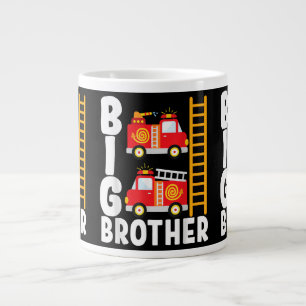 Grande Tasse Camion de pompiers pour garçons thème de feu grand