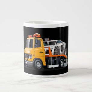Grande Tasse Camion remorque de dessin