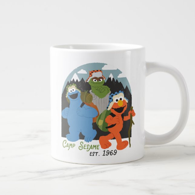 Grande Tasse Camp Rue Sésame ANNÉE 1969 (Droite)