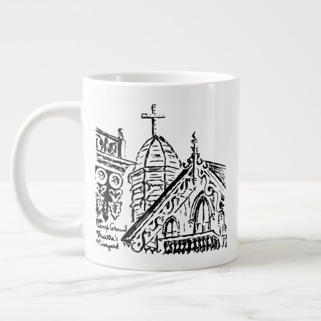 Grande Tasse Campground Motif by Babbie - Martha's Vineyard (Gauche)