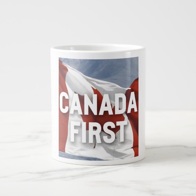 Grande Tasse Canada first. Conservative Party Canada  (Devant)