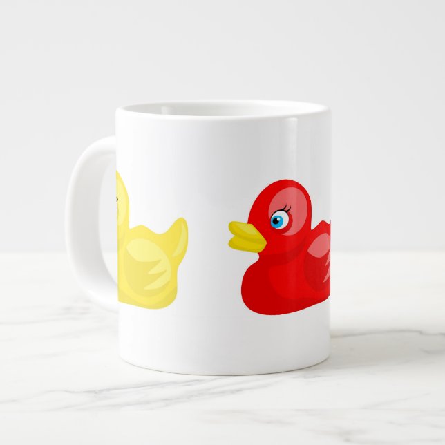 Grande Tasse Canards en caoutchouc (Devant gauche)