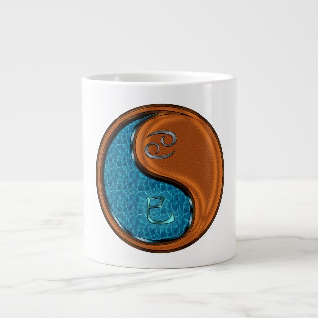 Grande Tasse Cancer & Serpent de Bois (Devant)