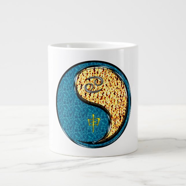 Grande Tasse Cancer & Singe de Feu (Devant)