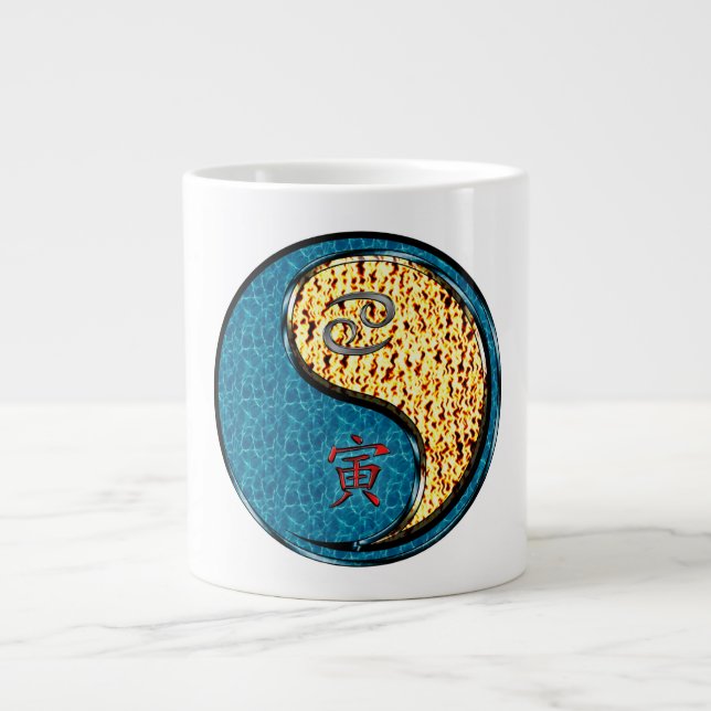 Grande Tasse Cancer & Tigre de Feu (Devant)