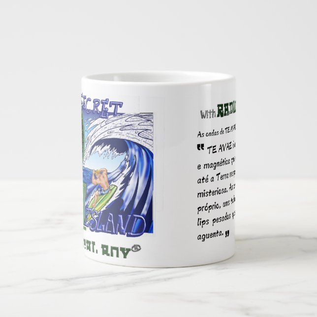 Grande Tasse Caneca Te AVAE Jumbo "Fortes Emoções" (Devant)