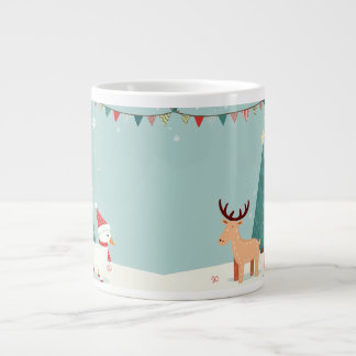 Grande Tasse canette commémorative de noël
