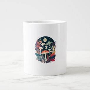 Grande Tasse Caprice de champignon Goblincore et Cottagecore es