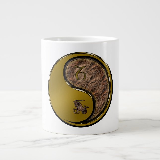 Grande Tasse Capricorne la chèvre marine (Devant)