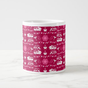 Grande Tasse Caravan Camping Maison Décor