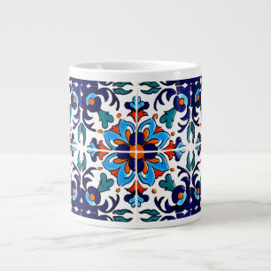 Grande Tasse Carrelage Talavera Mexicaine No 9