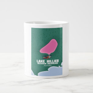 Grande Tasse Carte australienne du lac Hillier.