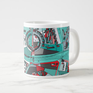 Grande Tasse Carte Berlin-Allemagne
