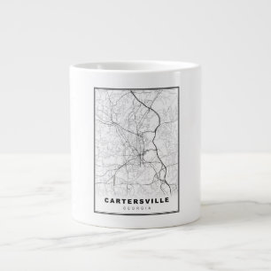 Grande Tasse Carte de Cartersville