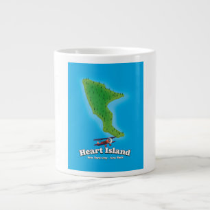 Grande Tasse Carte de Hart Island New York New York