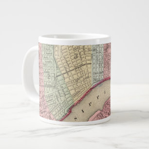 Grande Tasse Carte de la Nouvelle-Orléans par Mitchell