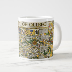 Grande Tasse Carte de la ville de Québec