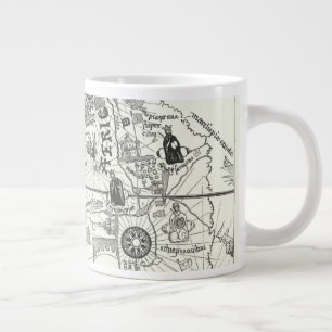 Grande Tasse Carte de l'Afrique  1500