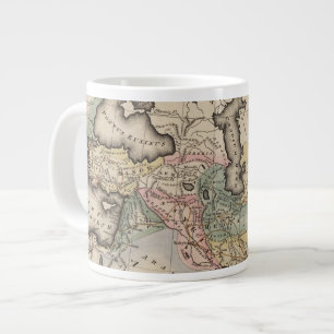 Grande Tasse Carte de l'Atlas asiatique