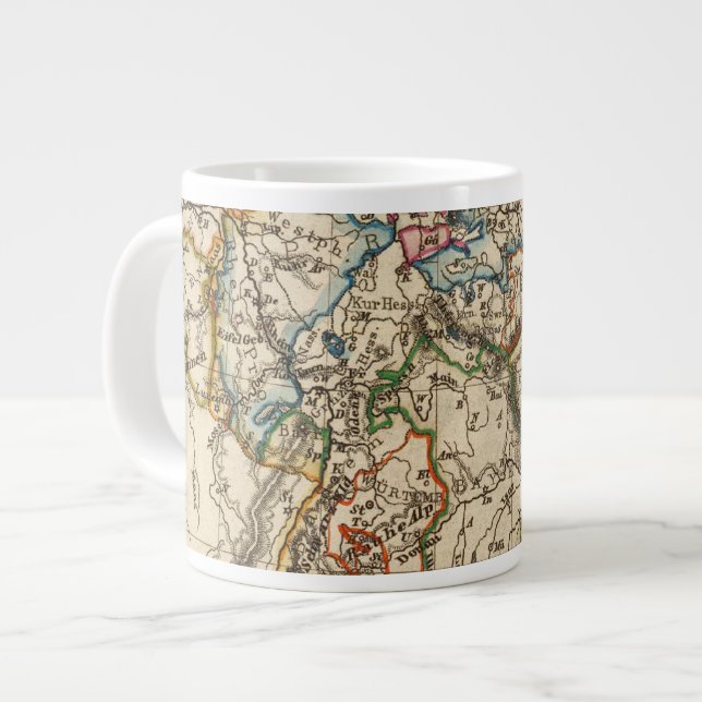 Grande Tasse Carte de l'Europe orientale (Devant gauche)