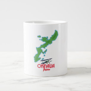 Grande Tasse Carte de voyage du Japon d'Okinawa