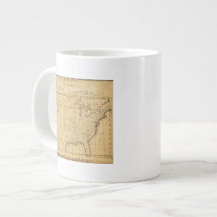 Grande Tasse Carte des enfants des États-Unis