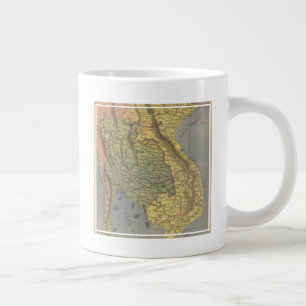 Grande Tasse Carte du Royaume de Siam