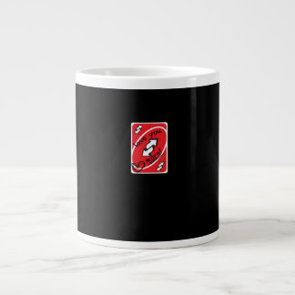Grande Tasse Carte inversée Je t'aime plus Style drôle et joueu